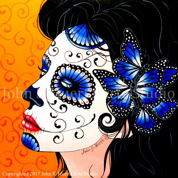 Blue Butterflies