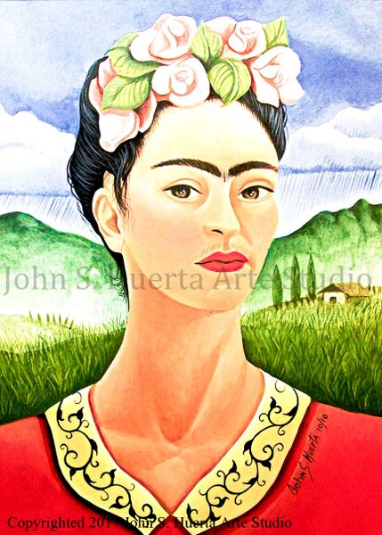 Frida in Meadow