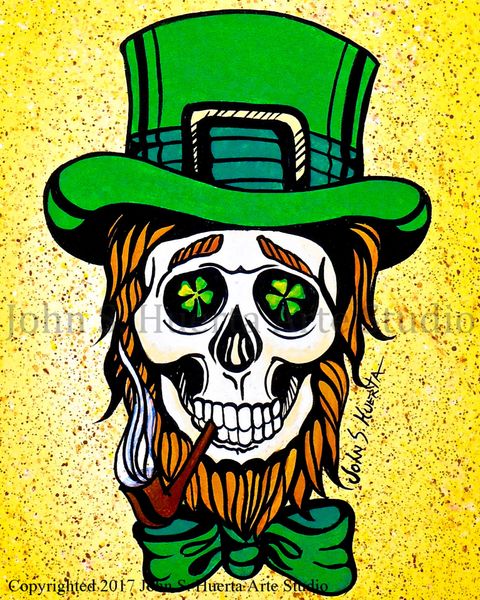 St Patrick Skull