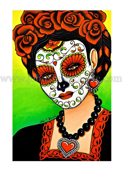 Corazona art greeting card