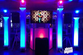 Wedding DJ Lighting.  Intelligent lighting NJ.