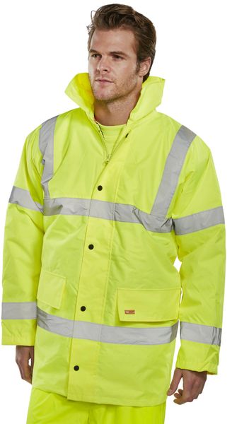 Hi-Viz Constructor Traffic Jacket Parka