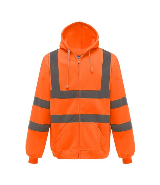 Hi-Viz Full Zip Hoodie