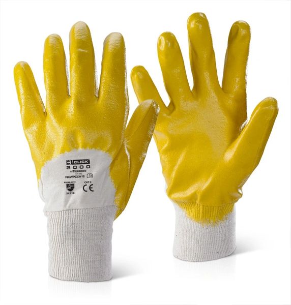 Nitrile Yellow Gloves (10 Pack)