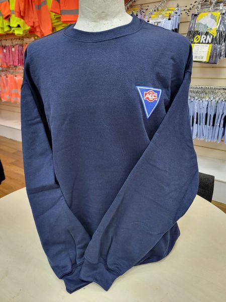 Sweatshirt with embroidered AEC logo