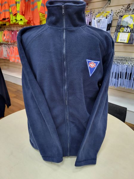 Fleece Jacket embroidered with AEC logo