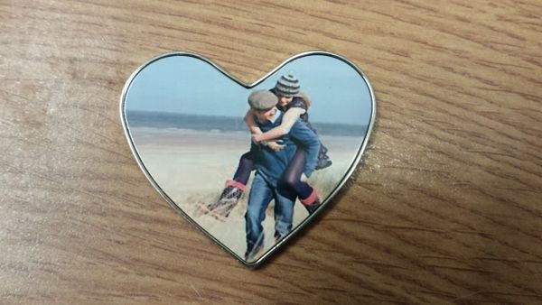 Heart Shaped Fridge Magnet