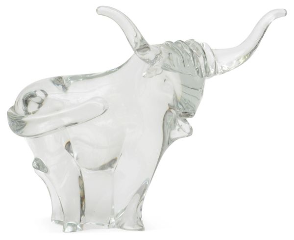 Ronneby Art Glass Bull