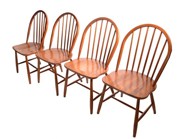 Spindle back chairs online antique