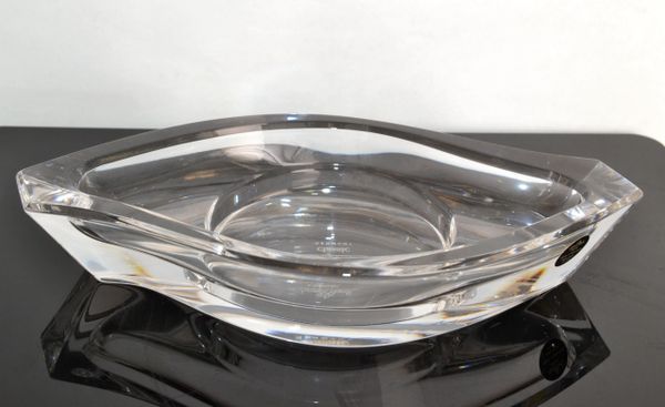 Classic Rosenthal Horizon Lead Crystal Glass Candle Holder Catchall Vide Poche