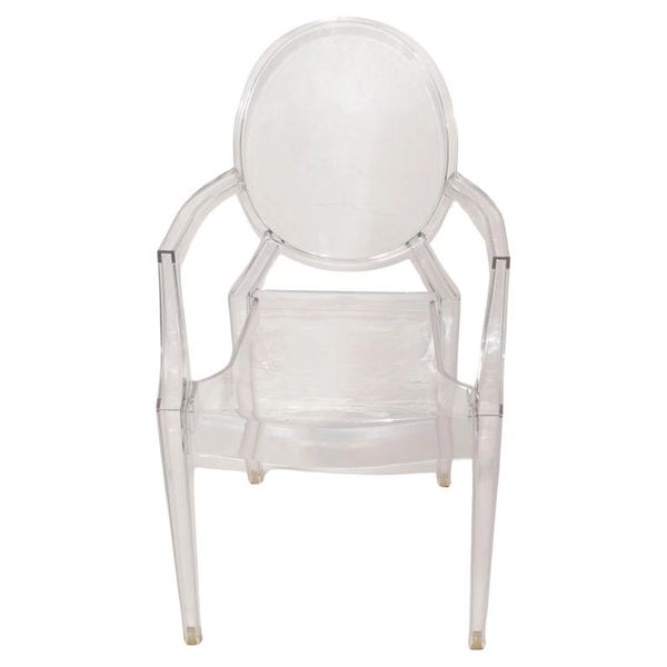 Kartell Lou Lou Vintage Children's Ghost Chair Crystal Plastic Philippe Starck