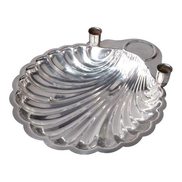 W&S Blackinton Silver Plated Shell Plate