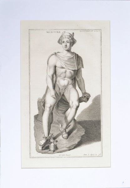 Mercury a Copperplate Engraving