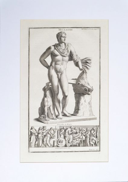 Meleager a Copperplate Engraving