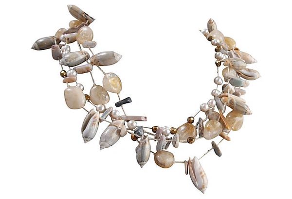 Artisan Sea Shell Necklace