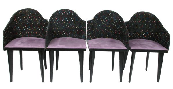 Saporiti Dining Chairs, Set/10
