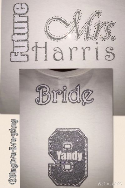 Create Your Own Rhinestone Tank Top - Personalized Brides