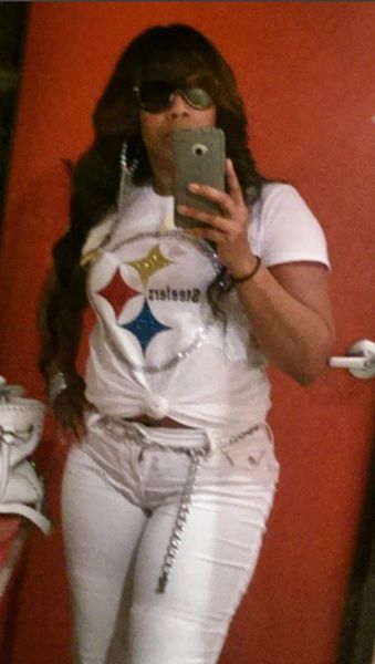 Pittsburg Steelers Custom Bling Shirt