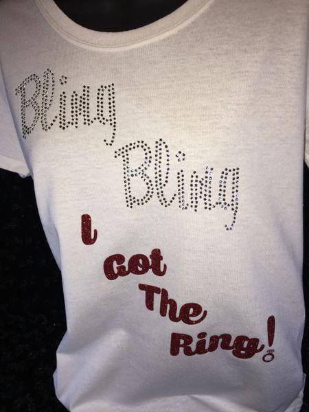 Bling Bling I got the ring