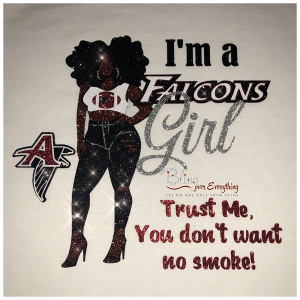 Football Girl - Customizable for any team