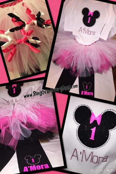 Custom minnie hot sale mouse outfits