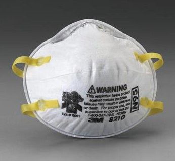 Authentic 3M 8210 N95 Particulate Respirator Masks