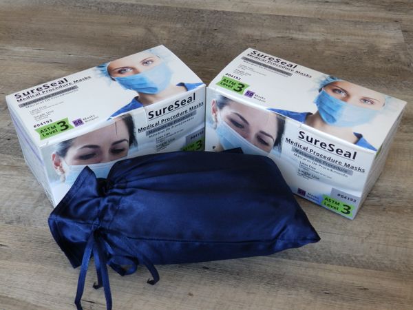 Sure Seal Level 3 Medical Ear-Loop Disposable Face Masks Pk 50