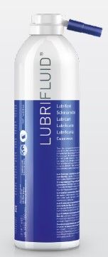 LubriFluid Dental Handpiece Lubrication Spray, 500ml with E-type nozzle 2128