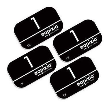 Apixia PSP Size 1 Reusable Phosphor Plates. 4/Pk