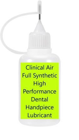 Clinical Air Full Synthetic High Performance Dental Handpiece Lubricant