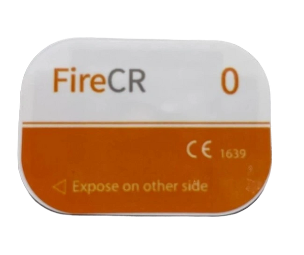 FireCR Scanner Dental Phosphor Imaging Plates size #0 Pack of 4