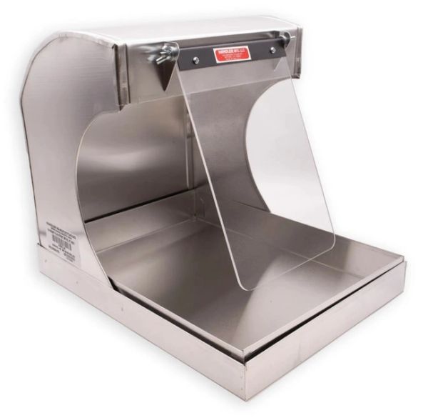 Handler 85NL Aluminum Dental Splash Hood with Insert Pan