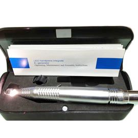 Dental High-Speed Handpiece E-generator integrated LED Push Button 4-Hole