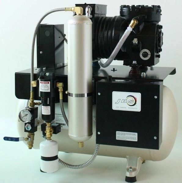 JLC 12 Single Head Oilless Dental Air Compressor (JDS)