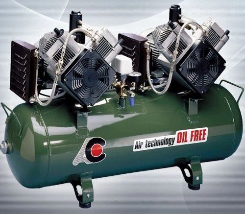 Twin Head 2 cylinder Oilless Compressor (Cattani)