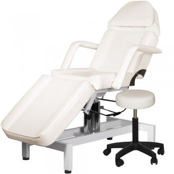 Hydraulic Facial Bed with Stool and Adjustable Head Rest (Spa Systems)