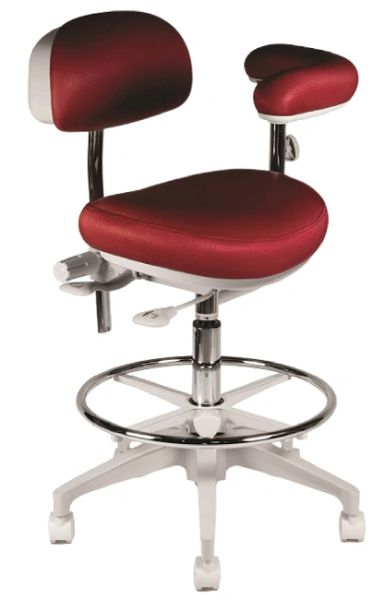 Crown Seating Telluride C50ABT Assistant Stool With Ratcheting Arm