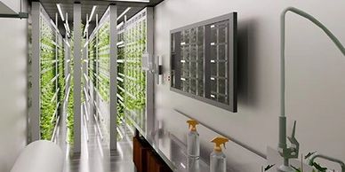 RTG indoor vertical hydroponic micro-farm