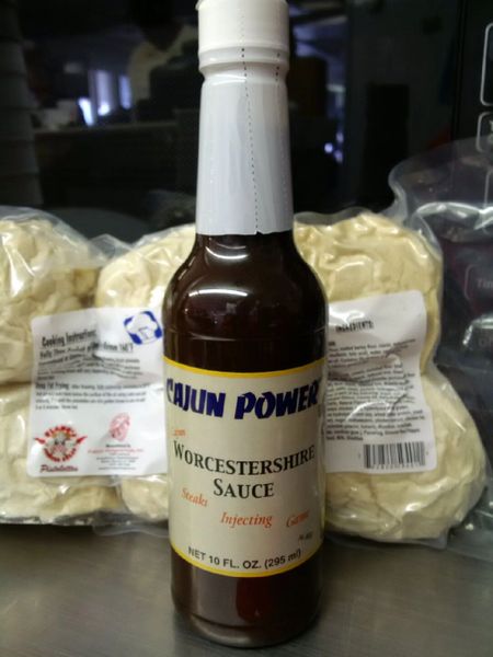Cajun Power Worcestershire Sauce - 10 oz