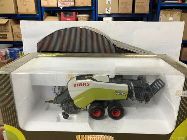 RARE Claas Quadrant 3400 Baler 1:32 scale Universal Hobbies