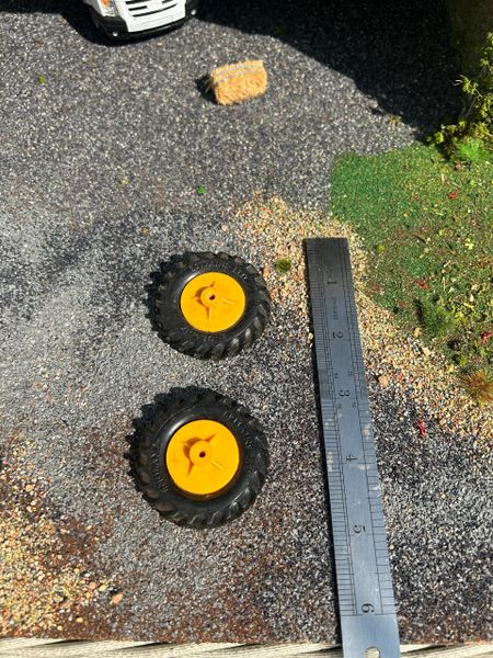 Tractor Farm machinery Rubber tyre wheel sets 50mm x 10mm