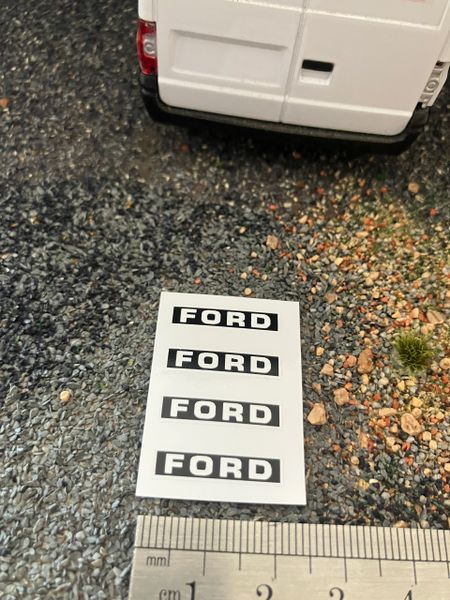Ford Tractor Professional pre cut High quality vinyl Britains decals farm machinery decals 1:32 scale