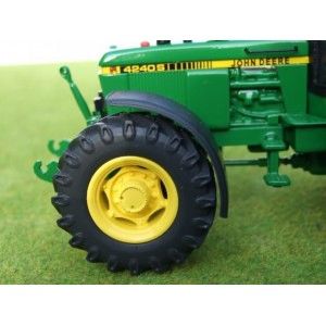 John Deere Tractor Mudguards x 2 Front axle 4wd 18mm Artisan32 farm machinery 1:32 scale 01307