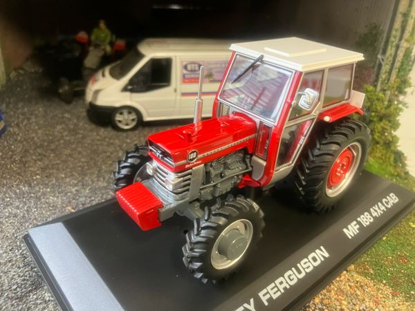 REP513 Replicagri Massey Ferguson 188 Tractor with CAB NEW Boxed 1:32 scale