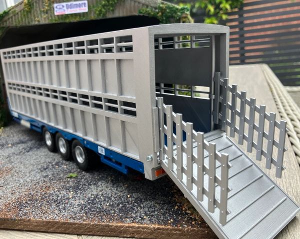 Kane Tri axle Cattle box Trailer 1:32 scale Hand built