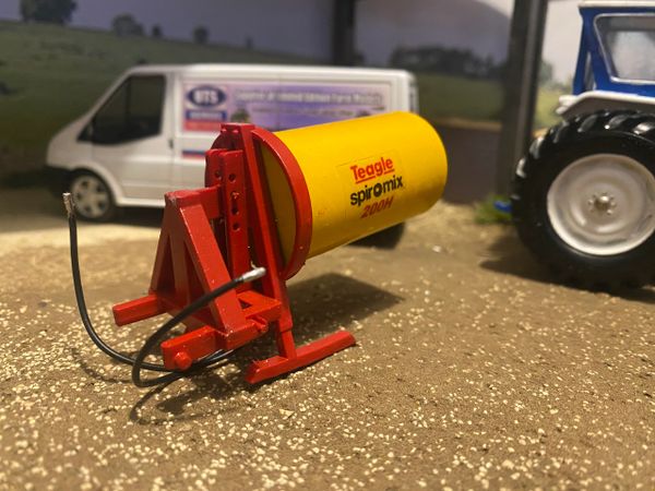 Hand made Teagle spiromix 200H Cement Mixer 1:32 scale