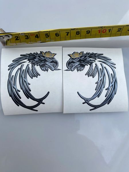 High quality vinyl Decals pair Scania griffin Gold crown | Specialist ...