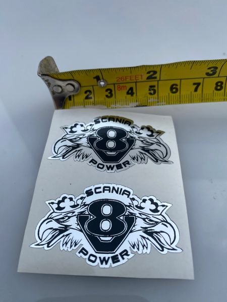 Scania Power 8 Truck Professional Pre Cut High quality vinyl decal packs stickers 1:32 scale Truck Lorry