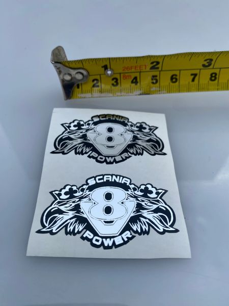 Scania Power 8 Truck Professional Pre Cut High quality vinyl decal packs stickers 1:32 scale Truck Lorry