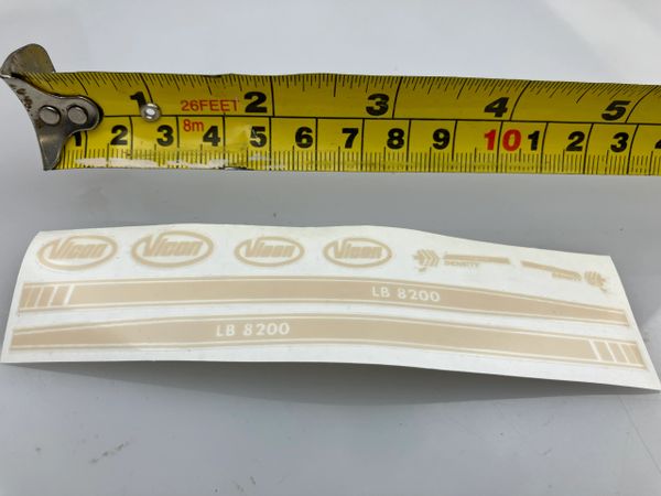 Vicon LB 8200 baler Professional Pre Cut High quality vinyl decal packs stickers 1:32 scale